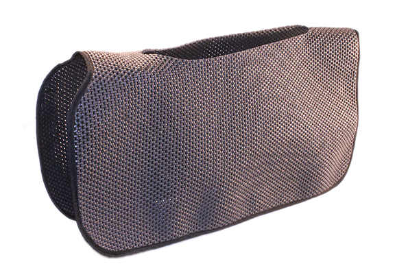 Comfort Grip Cut-Out Saddle Pad Liner with Binding